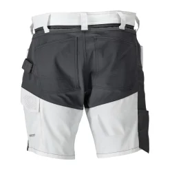 Shorts Mascot 25149-230 Customized Vit/Stengrå C44