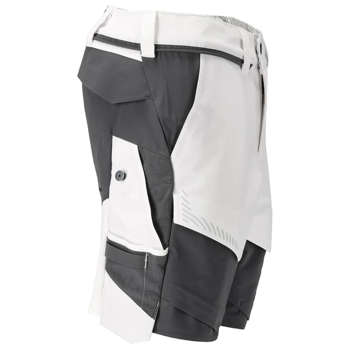 Shorts Mascot 22149-605 Stretch Vit/Stengrå 24C44