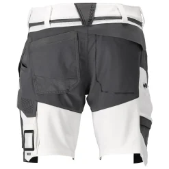 Shorts Mascot 22149-605 Stretch Vit/Stengrå 24C44