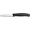 Skalkniv Victorinox Tandad Svart 8cm