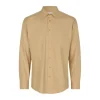 Skjorta Seven Seas S51 Hybrid Slim Sand S