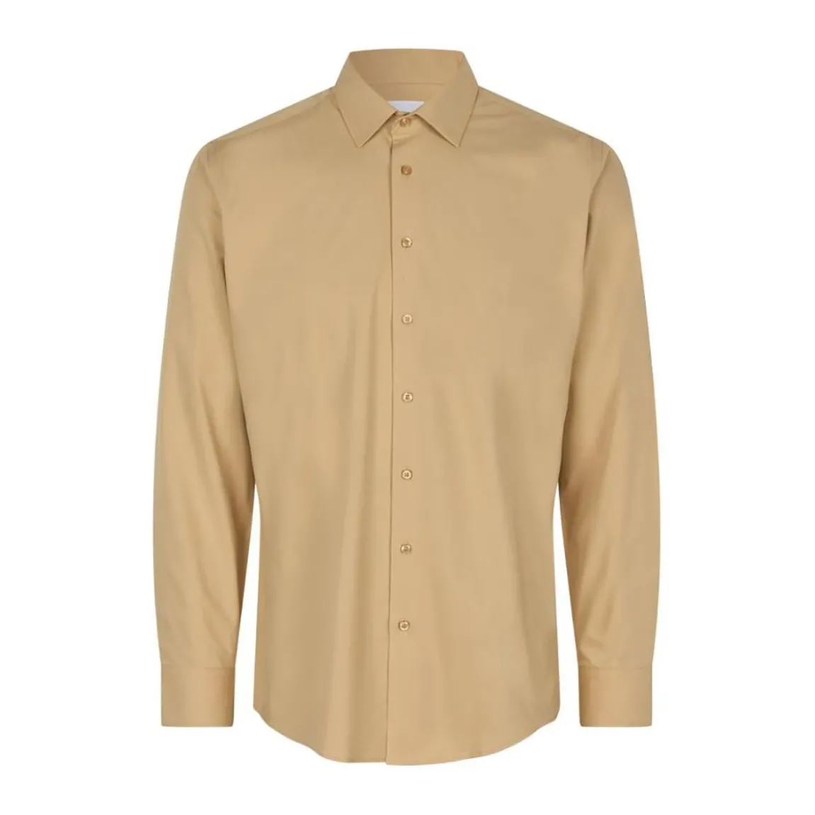 Skjorta Seven Seas S51 Hybrid Slim Sand S