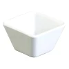 Skål Kvadratisk Melamin Vit 70x70x45 mm