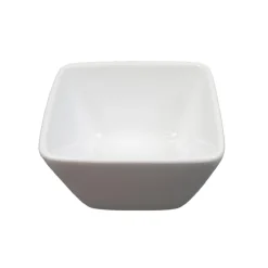Skål Porslin Vit 8x8x5cm
