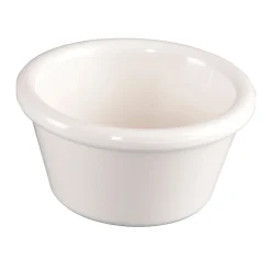 Skål Rund Melamin Vit 70x37 mm