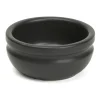 Skål Xantia Smörskål Stengods svart 65 mm 4 cl
