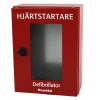 Skåp ProAid Till Hjärtstartare Med Glasruta Röd