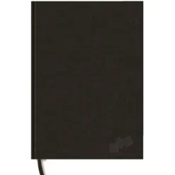 Skrivbok Reporter 96 sidor Svart A5 80g