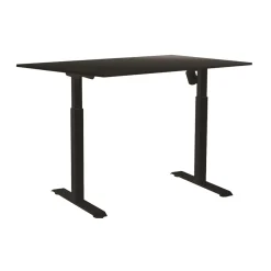 Skrivbord Höj-& Sänkbart Sun-Flex Svart/Svart 1600x800 mm