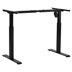 Skrivbord Höj-& Sänkbart Sun-Flex Svart/Svart 1600x800 mm