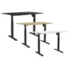 Skrivbord Höj-& Sänkbart Sun-Flex Svart/Svart 1400x800 mm
