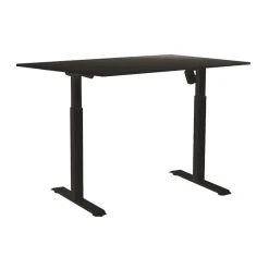 Skrivbord Höj-& Sänkbart Sun-Flex Svart/Svart 1200x800 mm