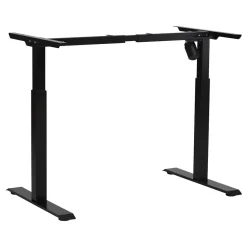 Skrivbord Höj-& Sänkbart Sun-Flex Svart/Svart 1200x800 mm
