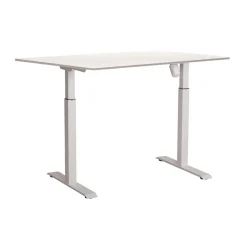 Skrivbord Höj-& Sänkbart Sun-Flex Vit/Vit 1600x800 mm