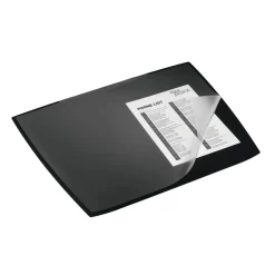 Skrivunderlägg Durable Artwork PP Med Klaff Svart 59x47cm