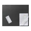 Skrivunderlägg Durable med hel klaff PP Svart 65x52cm