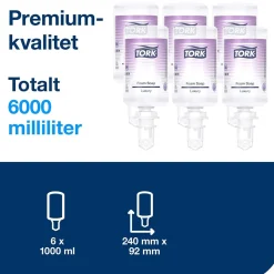 Skumtvål Tork S4 Luxury Parfymerad 1L