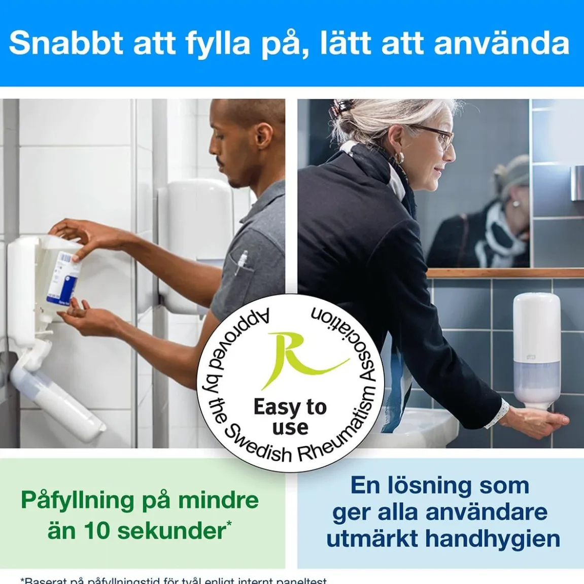 Skumtvål Tork S4 Luxury Parfymerad 1L