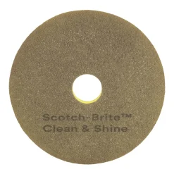 Skurrondell 3M Scotch-Brite Clean & Shine Dubbel Brun 17"/432mm