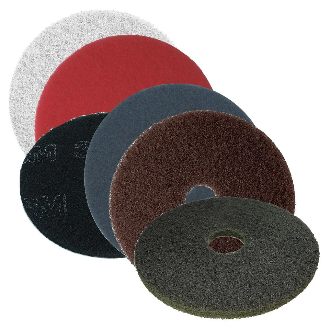 Skurrondell 3M Scotch-Brite Premium Vit 20"/505 mm