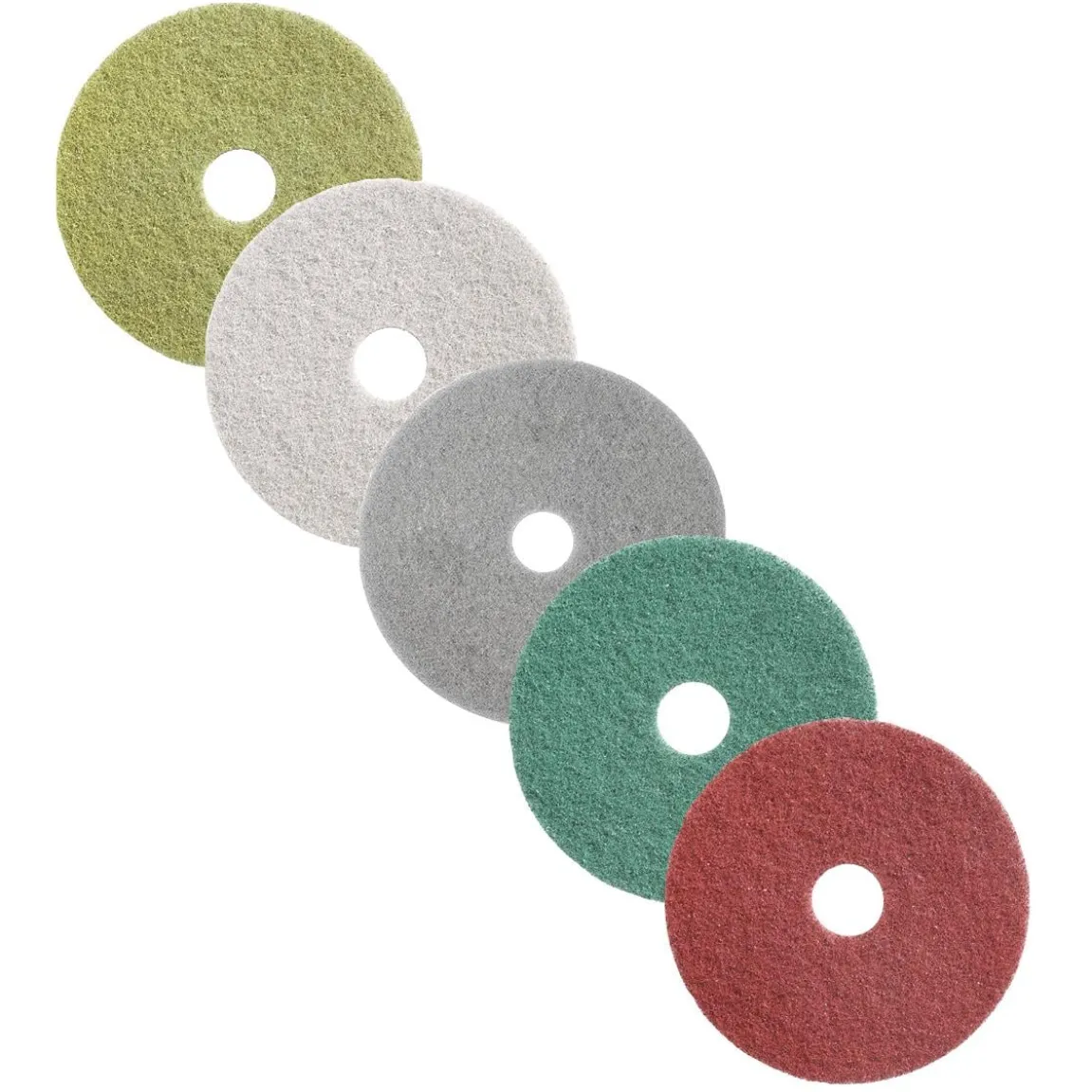 Skurrondell Twister Diamant Vit 15"/380mm