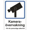 Skylt Kameraövervakning A5