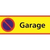Skylt Parkering förbjuden Garage 590x210mm