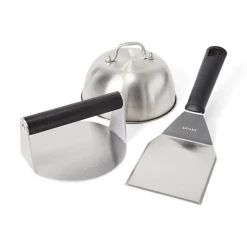 Smashburgerset Satake Stekspade, Press & Cloche