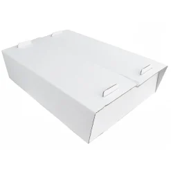 Smörgåstårtkartong Well vit 630x470x120 mm