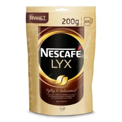 Snabbkaffe Nescafé Lyx Mellanrost Softpack 200g