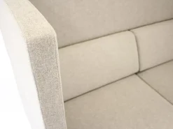 Soffa Lotus Bergamo 3-sits hög rygg Grå