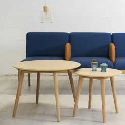 Soffbord inoff Gear Svart/Svart Ø70, H52