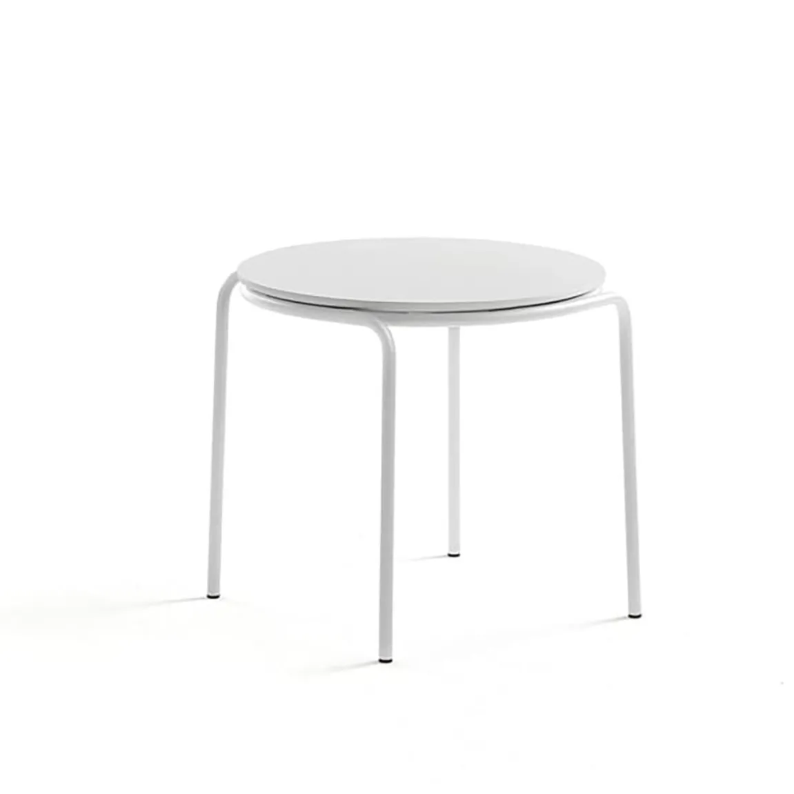 Soffbord inoff Joe Vit/Vit Ø50, H47