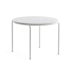 Soffbord inoff Joe Vit/Vit Ø70, H53