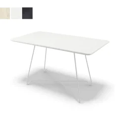 Soffbord inoff Nina Rektangulär Vit/Vit 110x60, H51