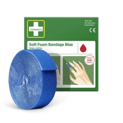 Soft Foam Bandage Cederroth Blå 3cm x 4,5m