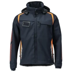 Softshelljacka Mascot 23002-246 Mörk Marin/Varselorange S
