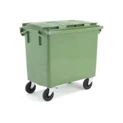 Sopkärl Classic 660L Grön 1210x1255x770mm