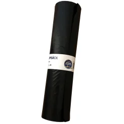 Sopsäck Mono LD 125L 90my Svart 750x1150mm