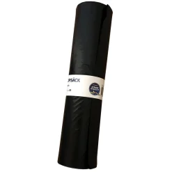 Sopsäck Mono 125L 50my Svart 750x1150mm