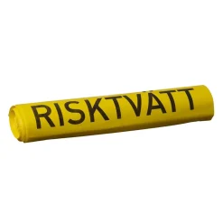 Sopsäck Plast Risktvätt 125L 70my Gul 750x1150mm