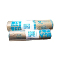 Sopsäck Polyblue LDPE 125L 40my Transparent 750x1150mm