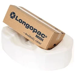 Sopsäcksslang Longopac Midi Strong Transparent 70m
