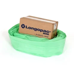 Sopsäcksslang Longopac Mini Industri Biosäck Grön Ø357mm x 40m