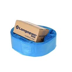 Sopsäcksslang Longopac Mini Strong Blå 45m
