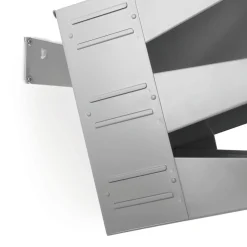 Sorteringsfack Durable 3-fack metall svart A4