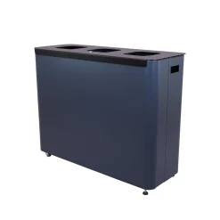 Sorteringskärl Star Station 3x60l Grå/Svart