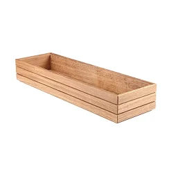Staplingsbar Låda GN 2/4 Ek Linolja 163x85x530mm