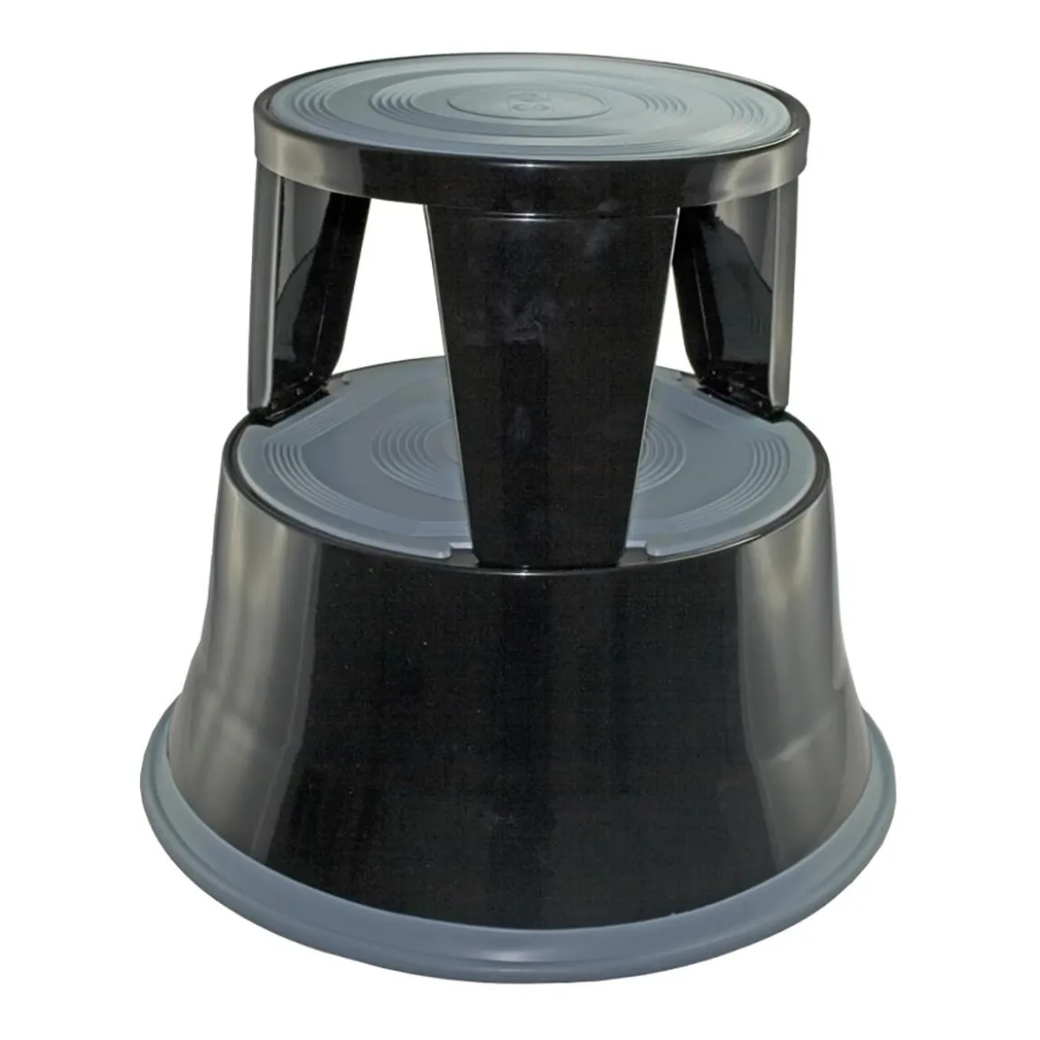 Stegpall Metall Svart 41cm