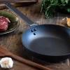 Stekpanna Satake Kolstål 3mm Ø24cm